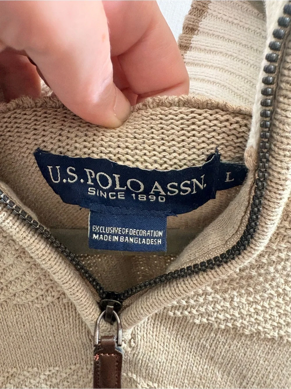 U.S. Polo Assn. half zip